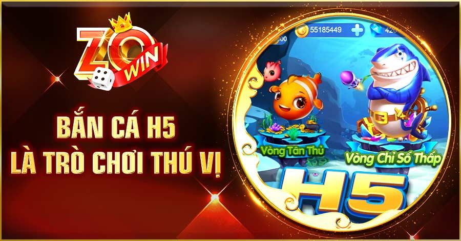 Bắn Cá H5 là trò chơi thú vị 