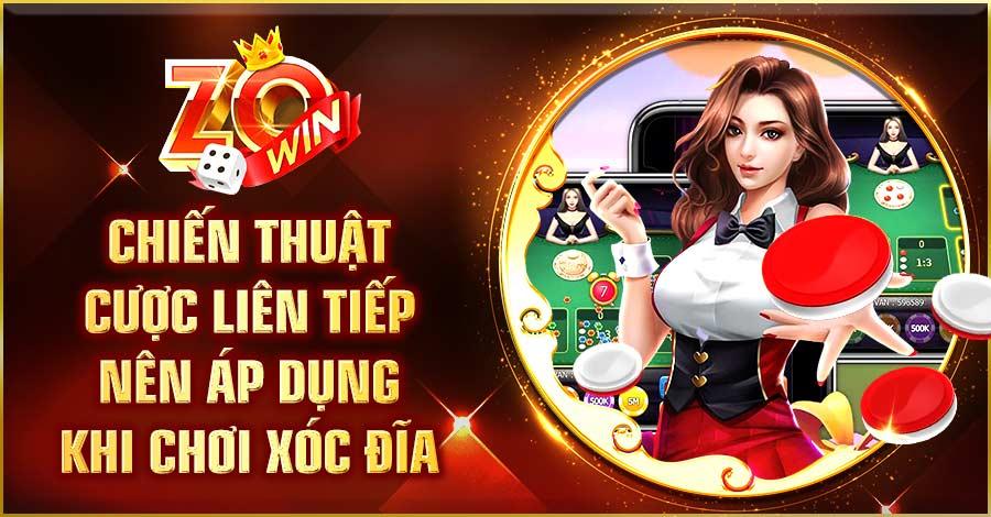 Chiến thuật cược liên tiếp nên áp dụng khi chơi Xóc Đĩa 
