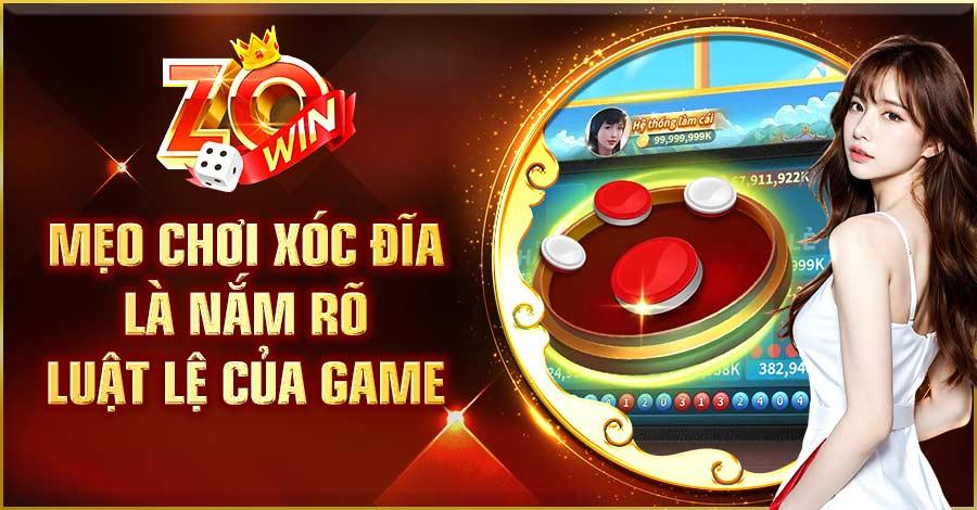 Mẹo chơi Xóc Đĩa là nắm rõ luật lệ của game 