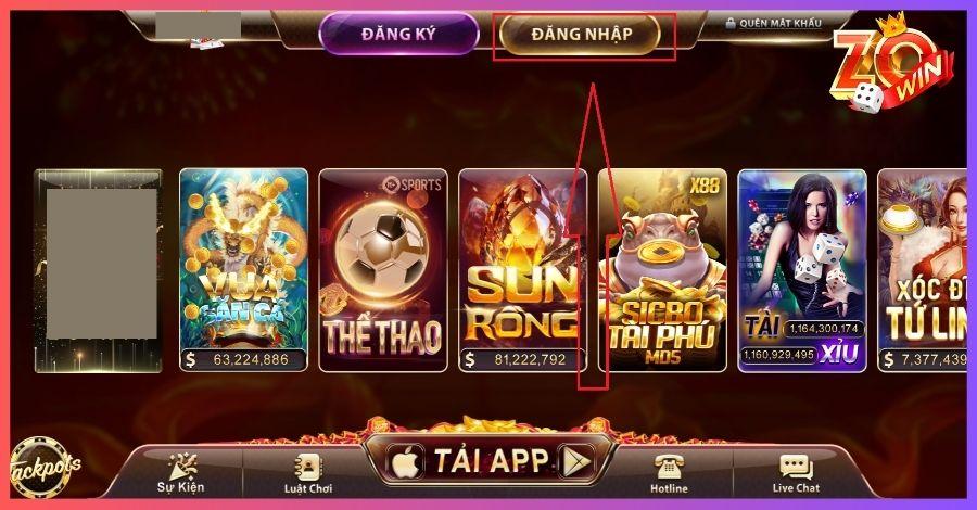 Người chơi thực hiện đăng nhập cực kỳ nhanh 