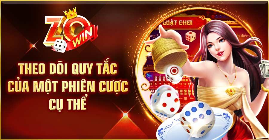 Theo dõi quy tắc của một phiên cược cụ thể 